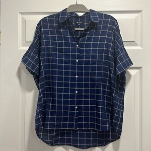 Madewell Oversized Plaid Shirt